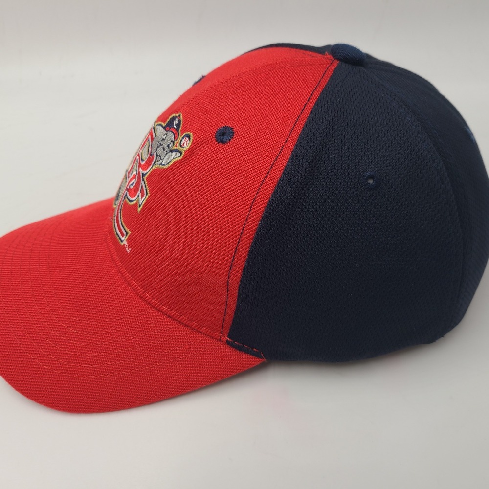 Brevard County Manatees Hat Adjustable Red Blue MiLB‎ Baseball Logo SGA Men - Picture 5 of 11